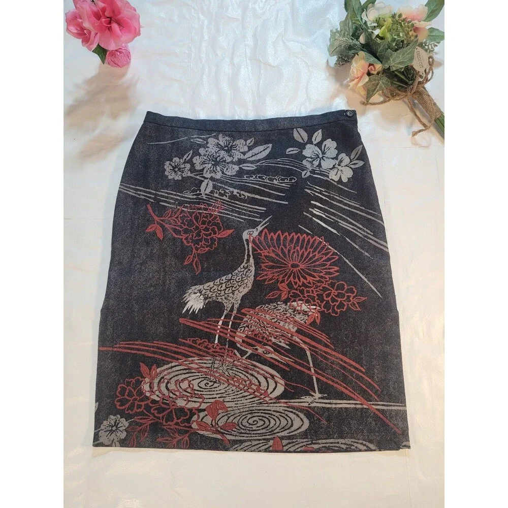 Michael Kors Printed Skirt Size 14